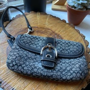 Coach Mini Signature Soho Wristlet